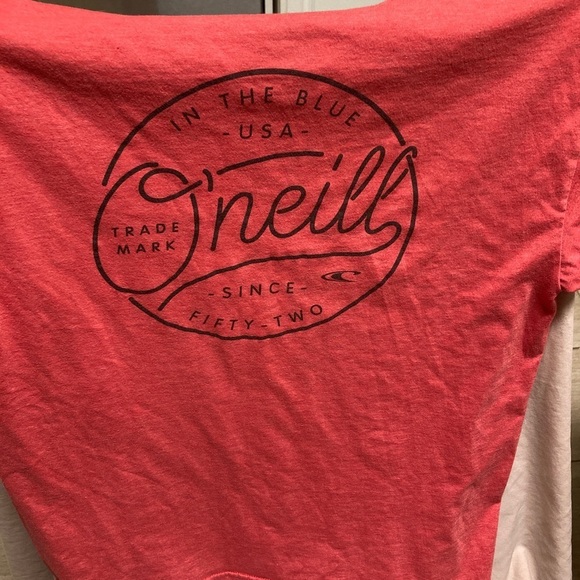 O’neill Red Graphic T-Shirt Size L - Picture 3 of 3
